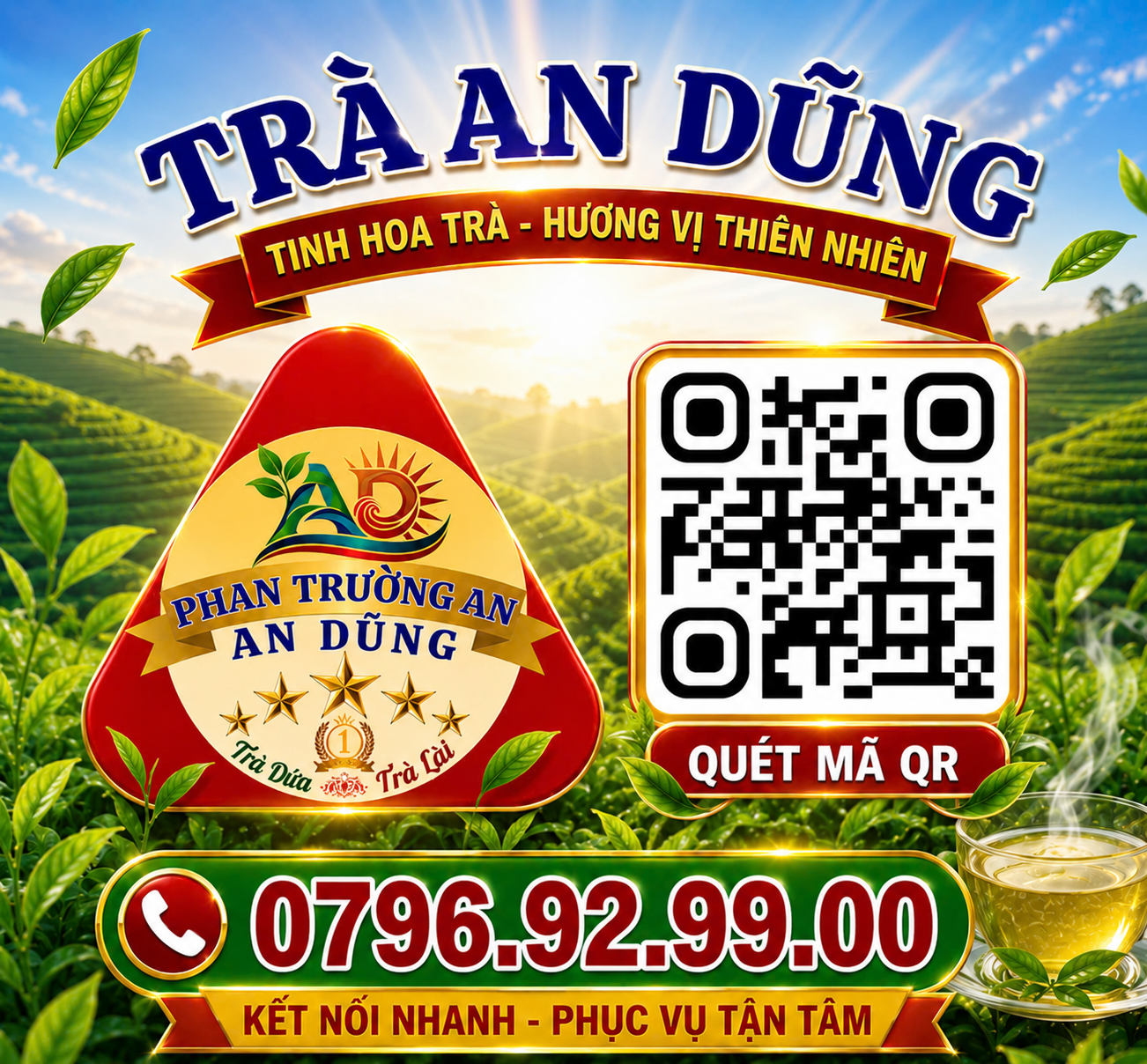 Thương hiệu Trà An Dũng